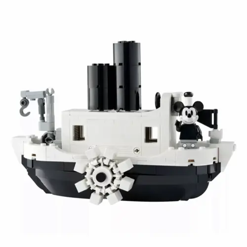 LEGO LEGO Disney Series Mini Steamboat Willy Exquisitely assembled plastic building blocks 429pcs 40659