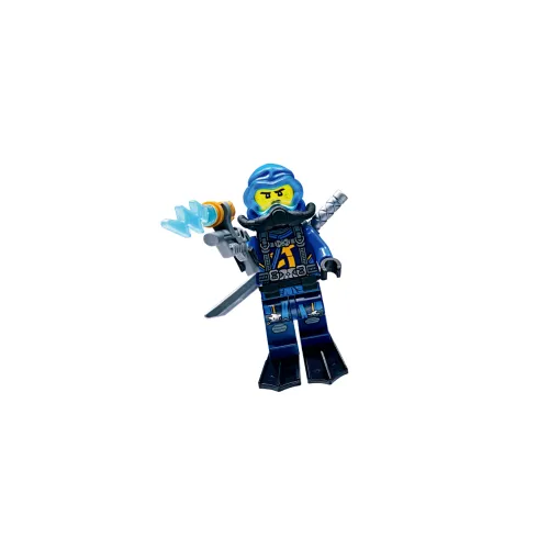 LEGO LEGO Ninjago series Lightning Harpoon Jay minifigure (comes with Ninjago episode 54 magazine) 2 expressions building blocks 0-300pcs 21072010110183
