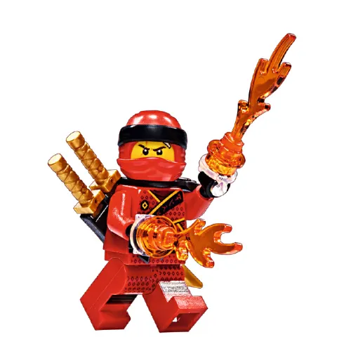 LEGO LEGO NINJAGO Series Dual Flame Energy Minifigure Bricks 1 Episode 18 Magazine