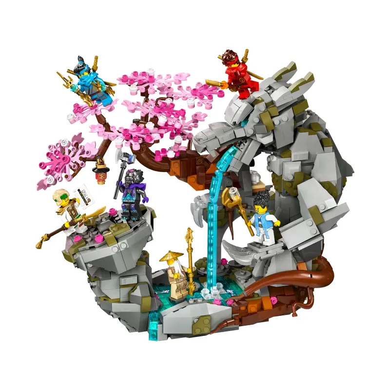 LEGO LEGO Ninjago Series Dragon Stone Temple Building Bricks 1212pcs 71819