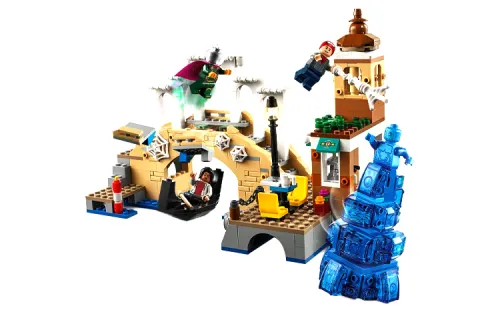 LEGO LEGO Superhero Series Aquaman Attack Marvel Spider-Man Plastic Building Blocks 471pcs 76129