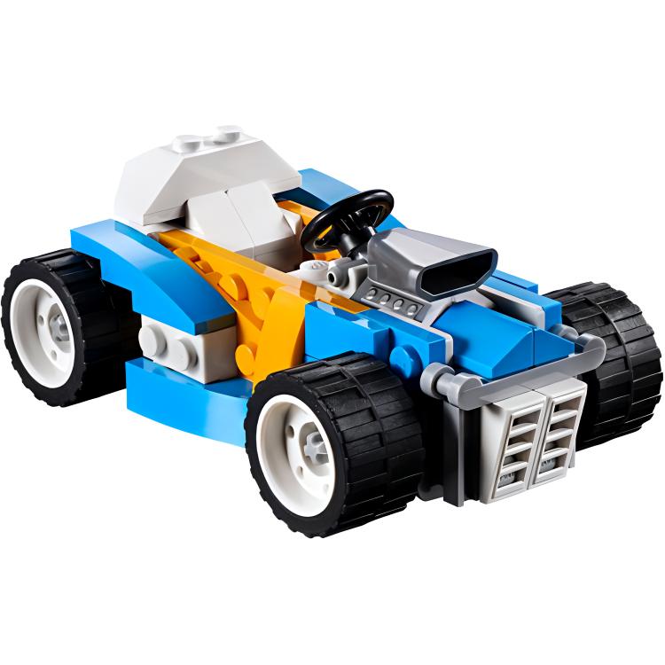 LEGO LEGO Creator 3-in-1 Series 3-in-1 Car Model Thunder Racing Building Blocks 109 pcs/pzs 31072