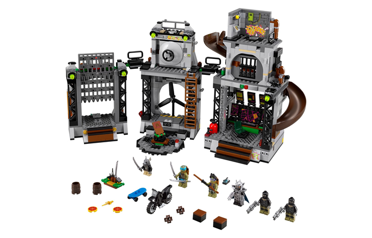 LEGO LEGO Invasion of the Teenage Mutant Ninja Turtles Base Teenage Mutant Ninja Turtles Series Plastic Building Blocks 601-1000pcs 79117
