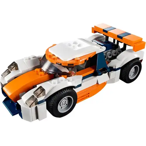 LEGO LEGO Creator 3 in 1 Car Model Sunset Field Racing Building Blocks 221 pcs/pzs 31089