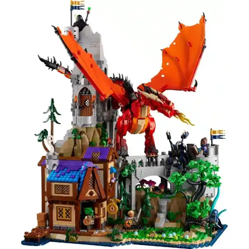 LEGO LEGO Dungeons and Dragons: Legend of the Red Dragon Building Blocks 3745pcs 6 figures 21348