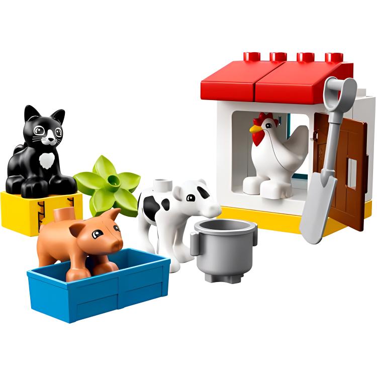 LEGO LEGO Duplo Series Farm Animals Building Blocks 16pcs 10870