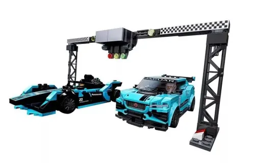 LEGO LEGO Super Racing Series Formula E &I-PACE eTROPHY Jaguar Building Bricks 76898 Car Models