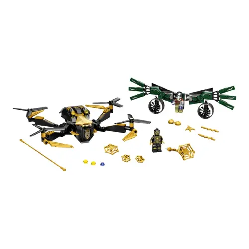 LEGO LEGO Superhero Series Marvel Spider-Man Drone Showdown Building Blocks 0-300pcs 76195