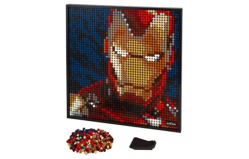 LEGO LEGO Art Life Series Iron Man Building Blocks Puzzle 3167pcs 31199