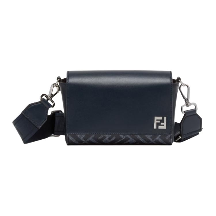 Мужская сумка Fendi (синяя)