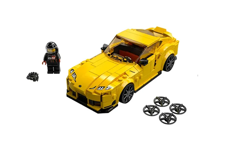LEGO Lego, Toyota, supra, racing car, constructor