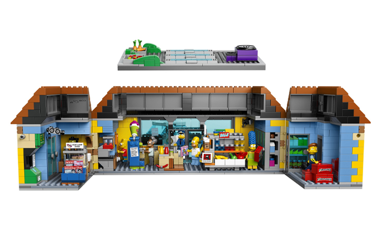 Конструктор LEGO Семья Симпсонов: Супермаркет Kwik-E-Mart (разноцветный) — фото 2