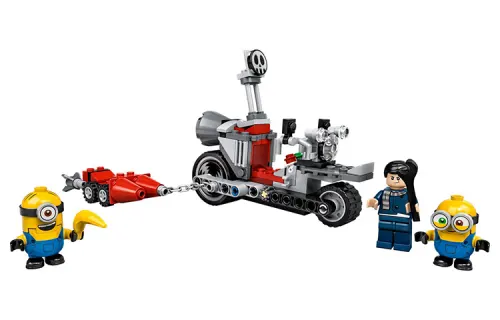 LEGO LEGO Unstoppable Motorcycle Chase Brick Figure 0-300pcs 75549