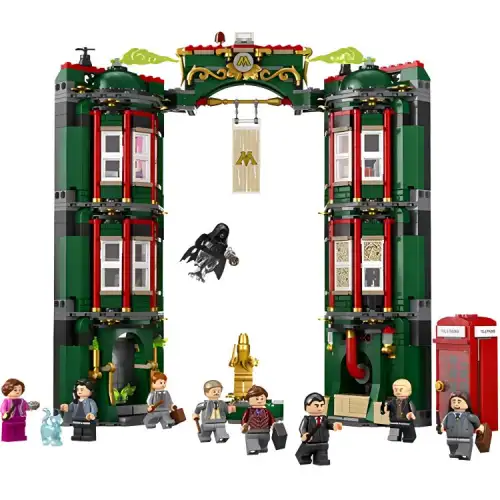 LEGO LEGO Harry Potter Character Series Ministry of Magic Building Bricks 990pcs 76403