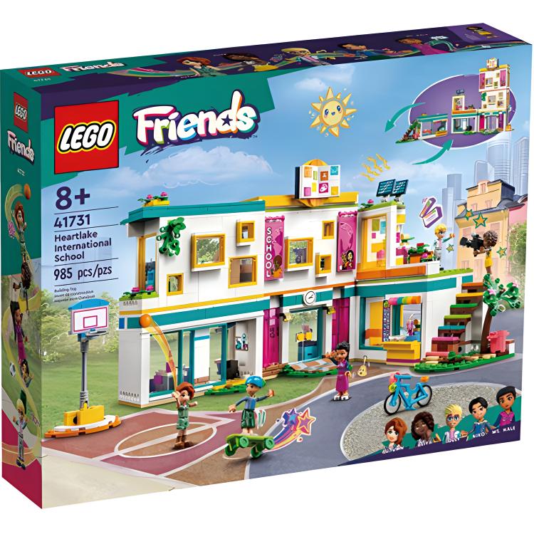 LEGO LEGO Xinhucheng International School Plastic Building Blocks 601-1000pcs 41731