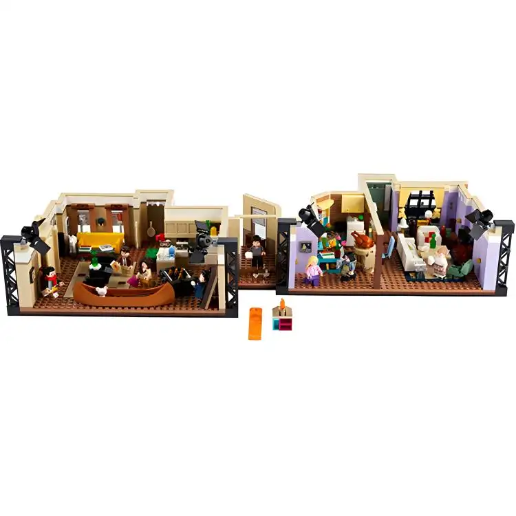 LEGO LEGO Creative Variety Series Friends Apartment Monica's Apartment Building Blocks 2048pcs 10292