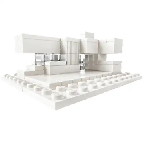 LEGO LEGO Architecture Series Studio Plastic Building Blocks 1001-2000pcs LEGO21050