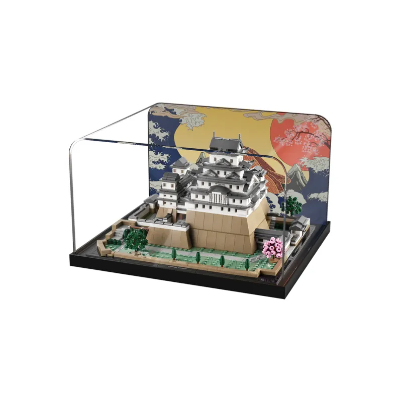 LEGO LEGO Architecture Series Himeji Castle & Hot-Bent Integrated Display Box Building Blocks 2125pcs 21060-Display Box 1