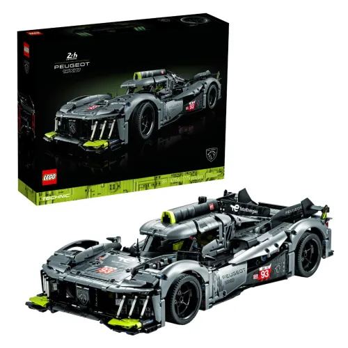 LEGO LEGO Technic Set Peugeot 9X8 Super Car Movable Bricks 2001-5000pcs 42156