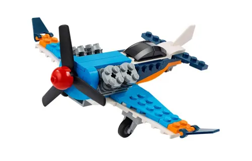 LEGO LEGO Creator 3-in-1 propeller plane building blocks 0-300p'c's 31099