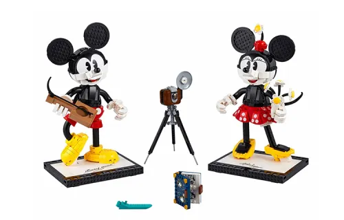 LEGO LEGO Disney Series Mickey and Minnie Building Bricks 1001-2000pcs 43179