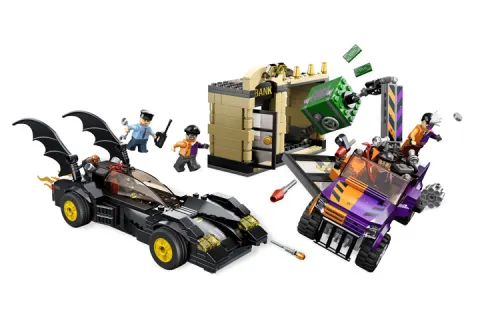 LEGO LEGO Super Hero Series DC Batman and Two-Face Tracking Bricks 301-600pcs 6864