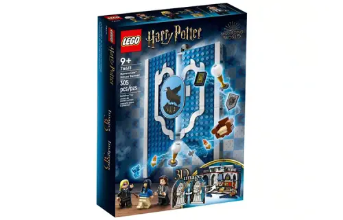 LEGO LEGO Harry Potter Series Ravenclaw House Flag Building Bricks 305pcs 76411