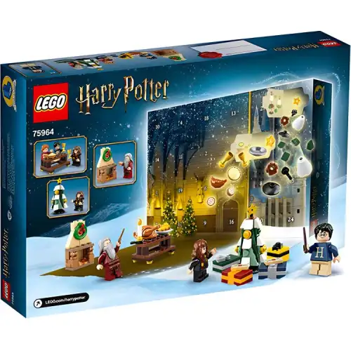 LEGO LEGO Harry Potter Hermione Granger Albus Dumbledore Ron Weasley Countdown Calendar Plastic Building Blocks 301-600pcs 75964