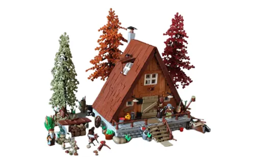 LEGO LEGO IDEAS series forest house building blocks 301-600pcs 21338