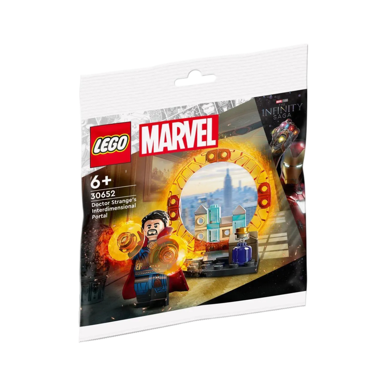 LEGO LEGO Superhero Series Marvel Doctor Strange Dimension Gate Building Kit Building Blocks 44pcs LEGO-30652
