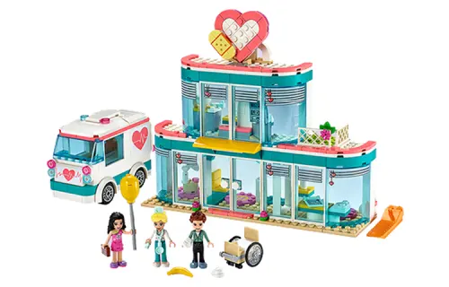 LEGO LEGO Friends Series Heart Lake City Hospital Plastic Building Blocks 301-600pcs 41394