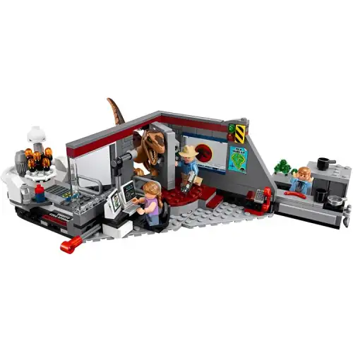 LEGO LEGO Jurassic World Series Jurassic Park Raptor Chase Plastic Building Blocks 360pcs 75932