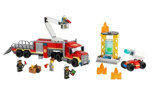 LEGO LEGO City Series Fire Mobile Command Vehicle Plastic Building Blocks 301-600pcs 60282