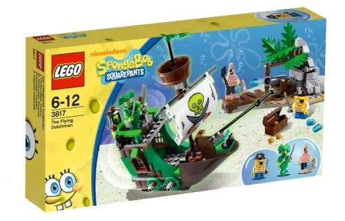 LEGO LEGO SpongeBob SquarePants Squidward Flying Dutchman Building Blocks 0-300pcs 3817