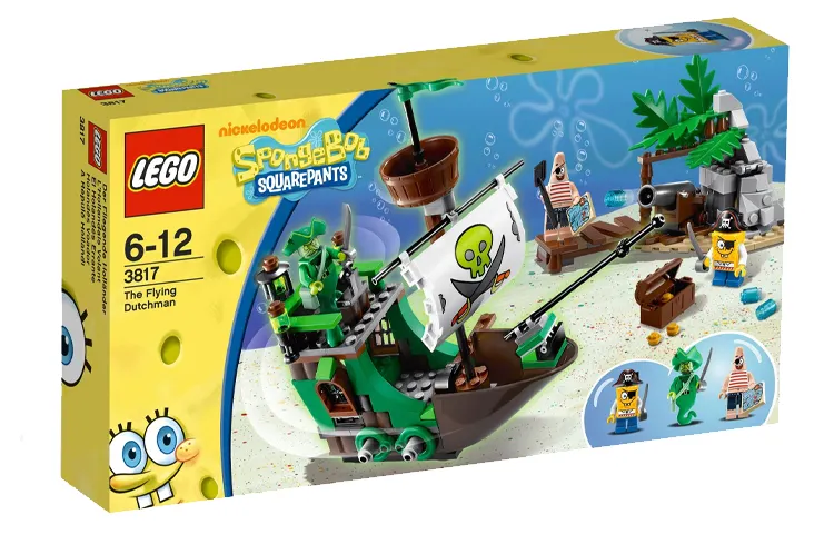LEGO LEGO SpongeBob SquarePants Squidward Flying Dutchman Building Blocks 0-300pcs 3817