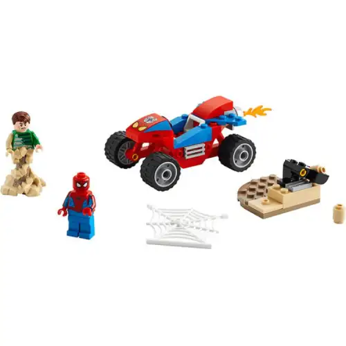 LEGO LEGO Superhero Series Spider-Man Marvel Spider-Man Series Spider-Man and Sandman Showdown Bricks 45 76172