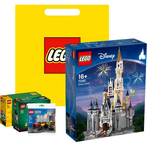 LEGO LEGO Disney Series Castle Building Blocks 2001-5000pcs 71040-Gift Bag Set