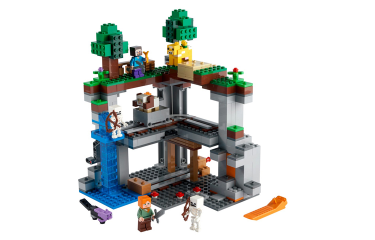 LEGO LEGO Minecraft Series First Adventure Plastic Building Blocks 542pcs 21169