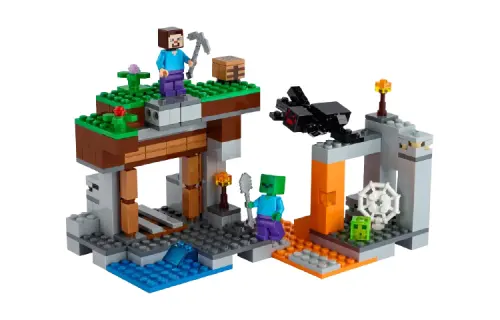 LEGO LEGO Minecraft Series Abandoned Mine Plastic Building Blocks 248pcs 21166