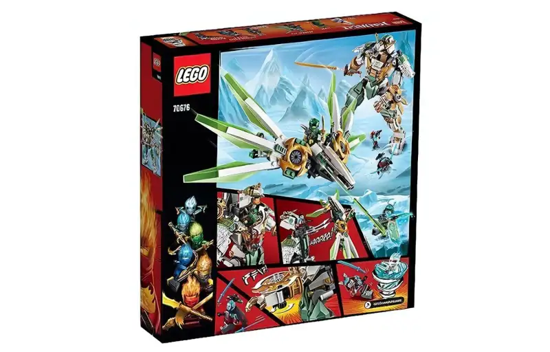 LEGO LEGO Ninja series Lloyd's Titan Mech Building Blocks 601-1000 70676
