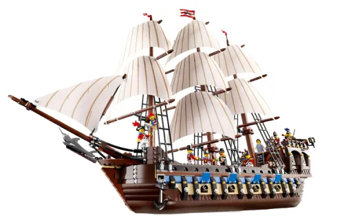 LEGO LEGO Pirate Series Imperial Battleship Building Blocks 1001-2000pcs 10210