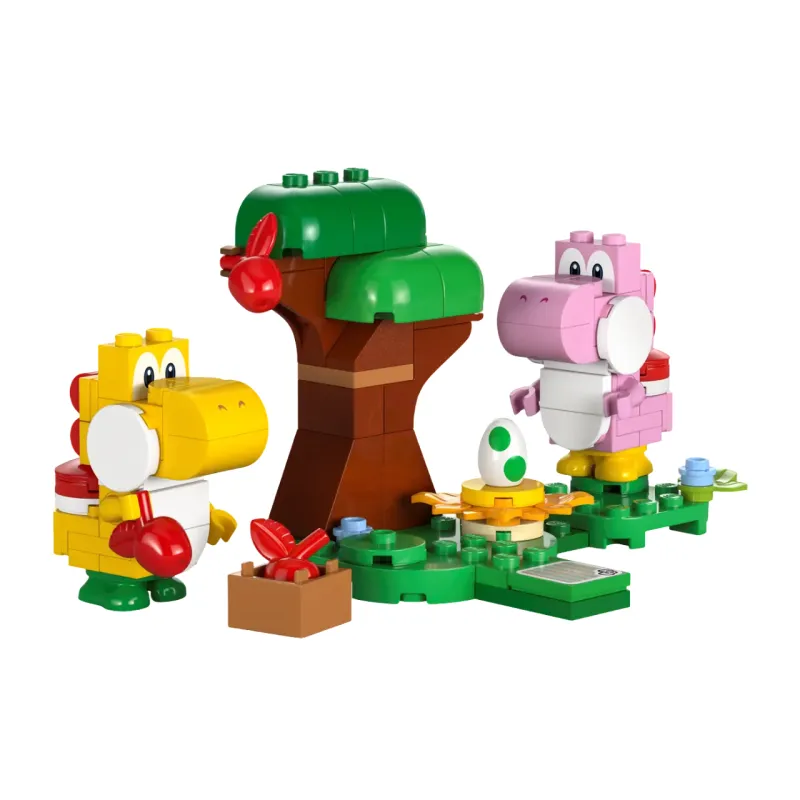 LEGO LEGO Super Mario Series Yoshi and Egg in the Forest Building Blocks 107pcs 71428
