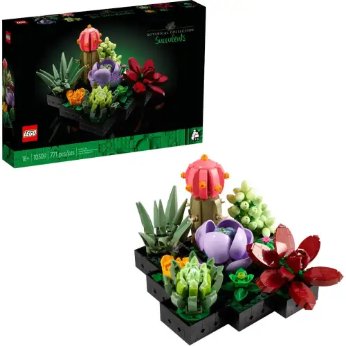 LEGO Lego icons bouquet series succulents building blocks 771pcs 10309