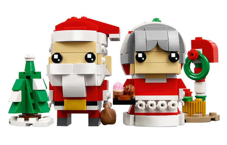 LEGO LEGO BrickHeadZai BrickHeadZai Series Old Man and Grandma Accompanying and Healing Building Blocks 341pcs 40274
