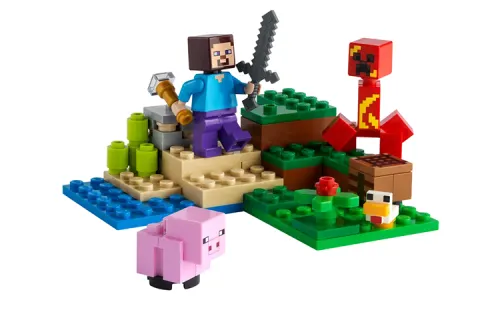 LEGO LEGO Minecraft Series Creeper Ambush Building Blocks 72pcs 21177