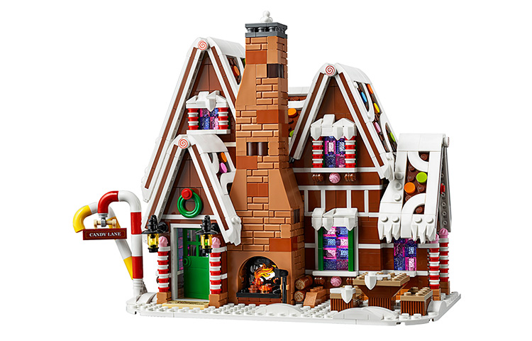 Конструктор LEGO Icons Gingerbread House (разноцветный) — фото 2