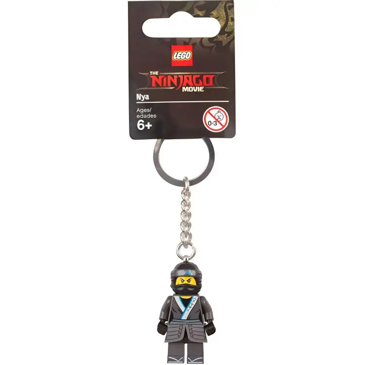 LEGO Lego, ninja series, appeases keychain, constructor, wooden man, doll