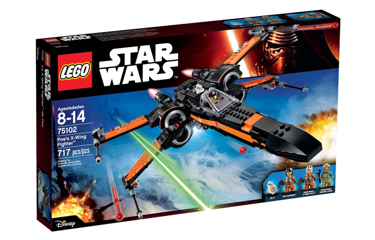 Конструктор LEGO Волнолет X-wing (разноцветный) — фото 3