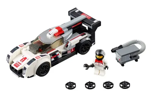 LEGO LEGO Super Racing Series Audi R18 e-tron quattro plastic building blocks 166pcs 75872
