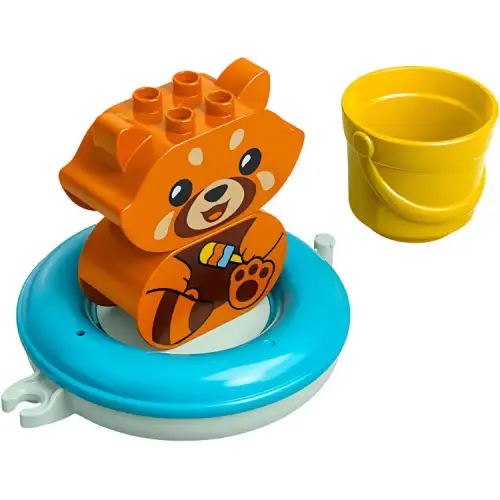 LEGO LEGO Duplo floating red panda, exquisite and beautiful plastic building blocks 5pcs 10964